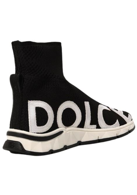 Scarpe in maglia unisex nere  DOLCE E GABBANA | DA5179/PIANERO